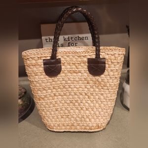 Corn Husk purse Or Small tote bag